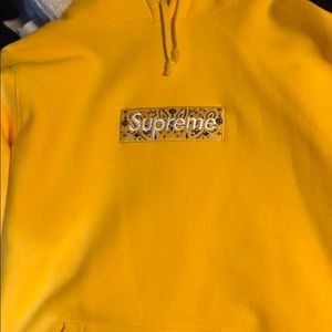 Supreme bandana hoodie